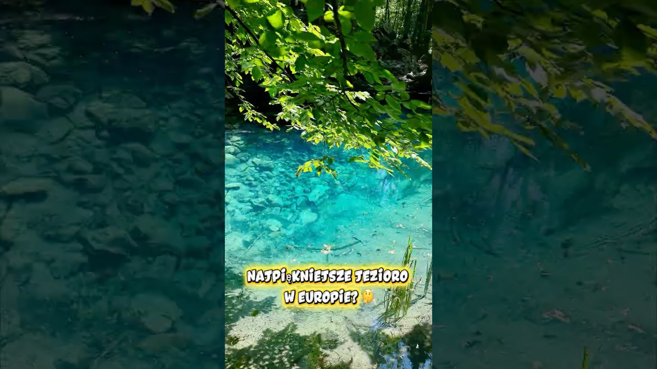 Czy to najpiękniejsze jezioro w Europie? 🌊 #Rumunia #Shorts #jezioro #travelvlog