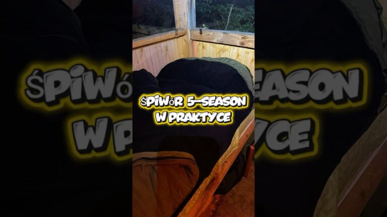 Test śpiwora 5-season w ambonie na Słowacji