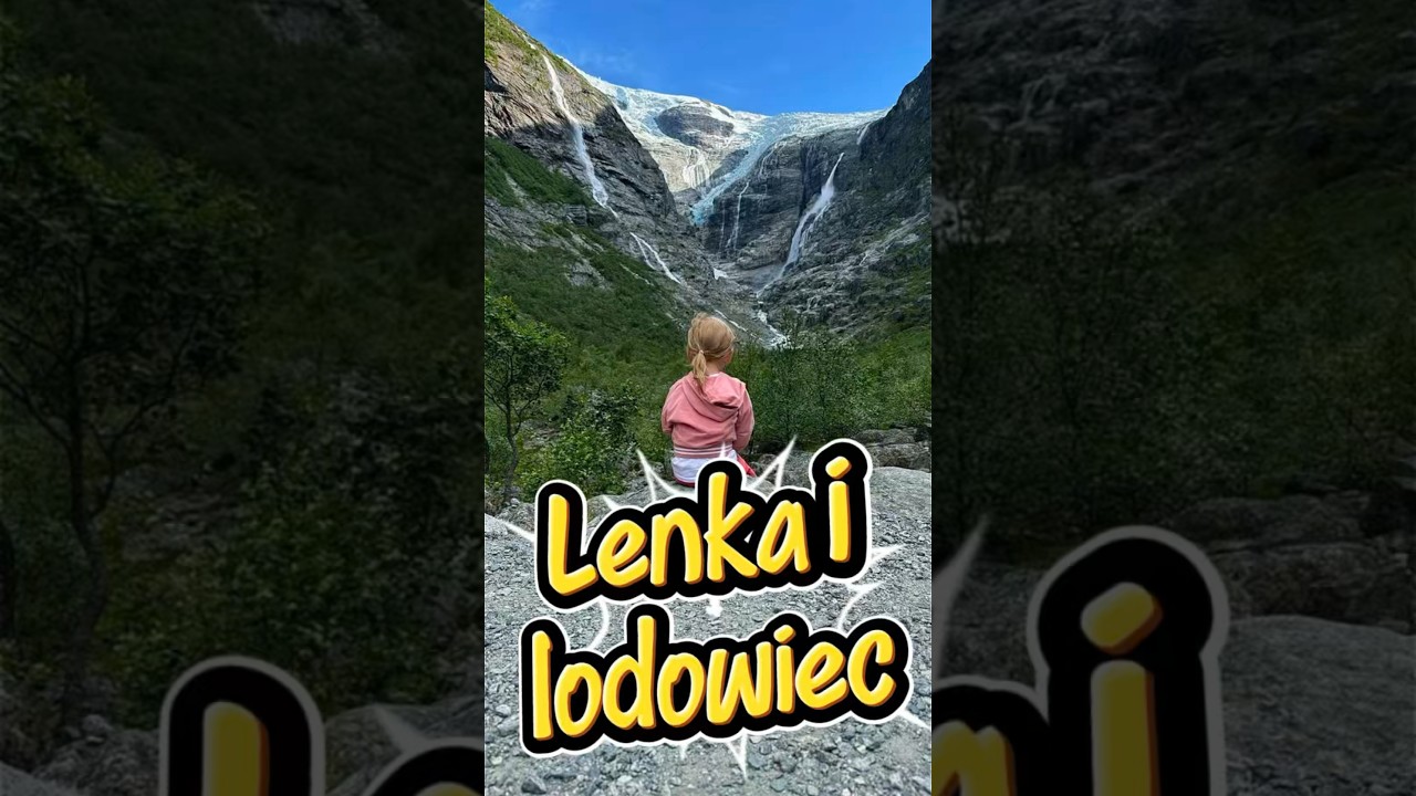 Lenka na szlaku lodowca Kjenndalsbreen ️